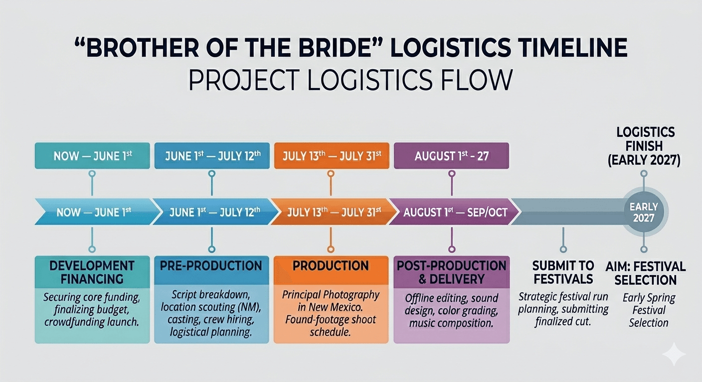 Brother of the Bride production timeline